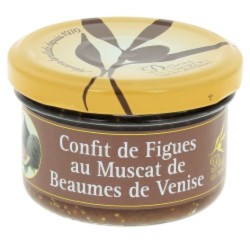 Confit de figues au muscat de beaume de Venise -Les Délices du Luberon