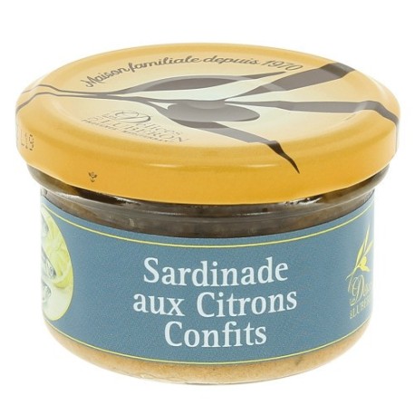 Sardinade aux citrons confits -Les Délices du Luberon