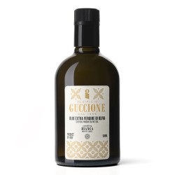 Huile d'olive de Sicile  Guccione label blanc