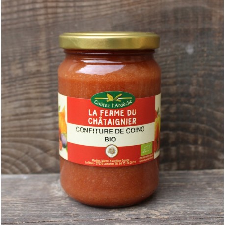 Confiture  de coing biologique