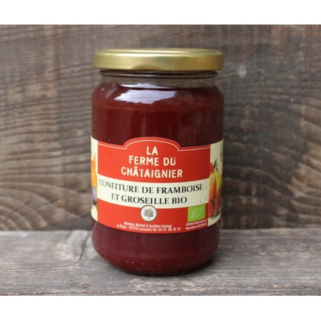 Confiture  de framboise biologique