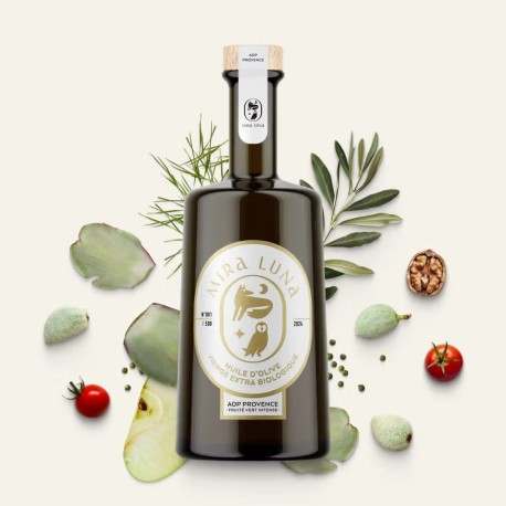 Huile d'olive AOP de Provence Mira Luna