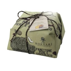 Panettone aux poires et chocolat | Borsari
