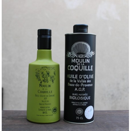 Huiles d'olive Verte et Noire