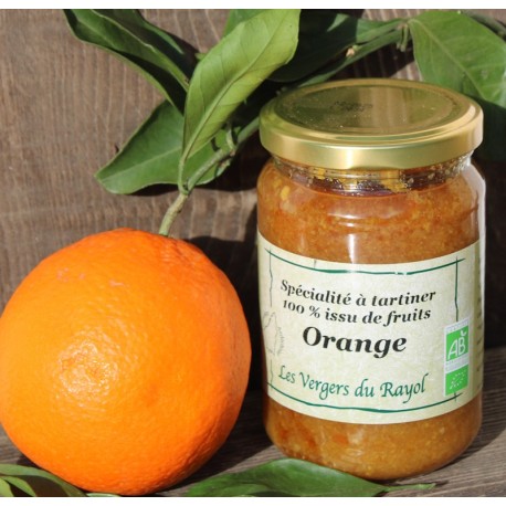 Confiture à l'orange biologique