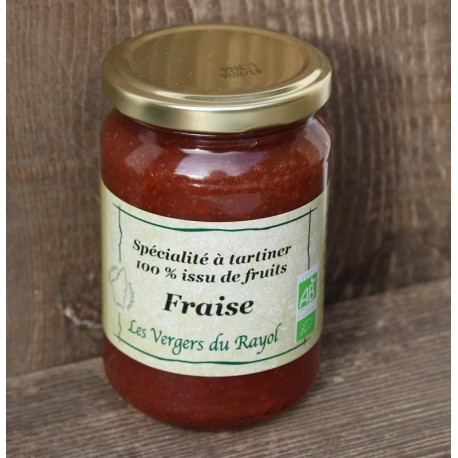 Confiture  à la fraise biologique