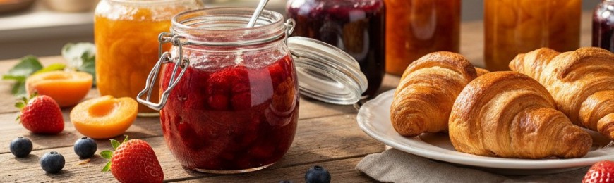 Confitures et purées de fruits artisanales biologiques